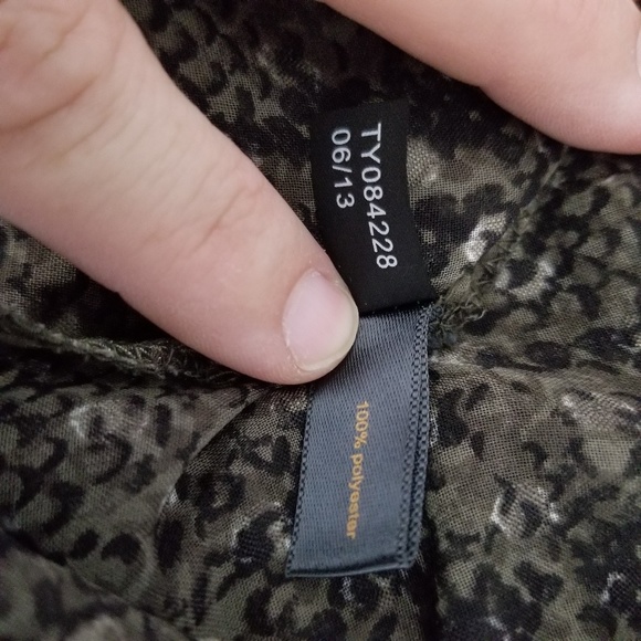 OUTBACK RED | long sleeve animal print blouse - Picture 7 of 7